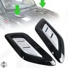 Bonnet vent kit for Range Rover Sport L320 Black & Silver Custom Hood Intake