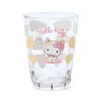 【SANRIO 三麗鷗】療癒貓咪系列 貓掌造型玻璃杯 HELLO KITTY(餐具雜貨)