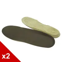 在飛比找PChome24h購物優惠-糊塗鞋匠 優質鞋材 C101 台灣製造 茶葉除臭鞋墊 2雙