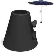 GoSports 500lb Equivalent Pool Deck Umbrella Anchor - Permanent Ground Anchor for Outdoor Umbrellas, Sunshades or Light Strings