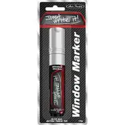 Hot Stuff Window Marker - White