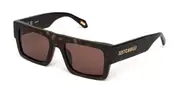 Just Cavalli SJC103 0722 Men's Sunglasses Tortoiseshell Size 53
