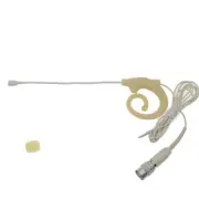 New ear Headset Microphone For Audio Technica ATW Wireless Soft Snail Rotary Q9