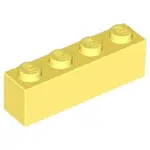 樂高 LEGO 亮淺 黃色 1X4 基本 顆粒 基本磚 3010 6036232 LIGHT YELLOW BRICK