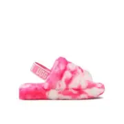 UGG Fluff Yeah Slide Marble Pink 1123636K-PRSPK Grade-School