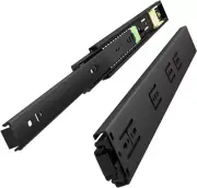 VADANIA 12" Push to Open Drawer Slide, VF1245, 3-Fold Full Extension
