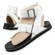 Sorel NL6272-125 flip-flop sandals white
