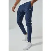 Mens Navy Man Active Gym Lightweight Jogger