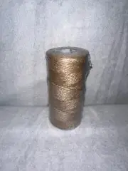 100 Yards Brown Twine Macrame Cord Crafts New In Plastic