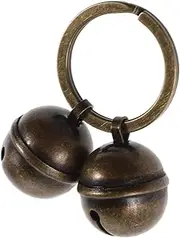 WEKAMOS 1set Hanging Dog Collar Bells Crafted Decorative Pet Bells for Cats Dogs Lightweight Portable Multi-function Accessories Enhanced Safety for Pets Versatile Use
