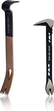 Spec Ops Tools 15" Flat Pry Bar, 10" Cats Paw, Paw