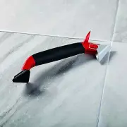 3in1 Caulk Applicator Scraper Tool, Silcone Spreader, Stainless Steel Blade