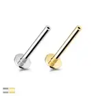 Titanium Threadless Flatback Labret (Back Only)