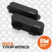 EMG T-Set Tele Guitar Pickup Set Black - Brand New - Belfield Music
