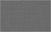 Silicone Cat Litter Mat Waterproof Kitty Litter Trapping Mat Nonslip Kitty Litter Mat Single Layer Cat Litter Catcher Mat Raised Edge Litter Box Mat for Indoor Cats