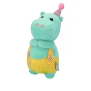 Hippo Doll Toy Plush Hanging Pendant Doll Key Chain Adorable Keyrings Creative Pendant Sky-Blue