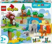 LEGO DUPLO Town 3 in 1 Wild Animal Families 10446 Building Toy Set New Gift