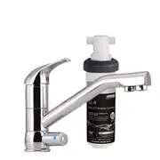 PURETEC Z1 Tripla T2 Three-Way Kitchen Mixer Tap with Undersink Filter