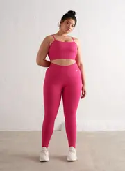 [aim'n] Sugar Rush Ribbed Seamless Tights