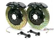 Brembo Front GT Brake BBK 4piston Black 355x32 Drill Ferrari 360 Modena 00-04 (for: Ferrari)