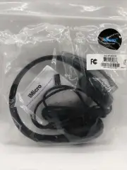 iMicro SP-IMME282 Wired USB Headphone with Microphone & Volume Control Black