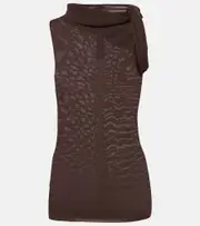 [Rick Owens] Rick Owens Wool top AU 16 brown