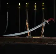 Kilij Sword, Ottoman, Yatagan, Saber Sharp Carbon Steel