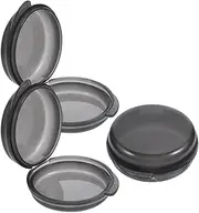 3Pcs Portable Medicine Storage Organizer Small Transparent Pill Case for Travel Airtight Daily Use Multi Functional Medicine Container for Easy Sorting and Organization