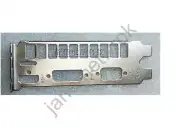 Customized I/O Shield for GeForce GTX 750 Ti Card 2 DVI + VGA + HDMI