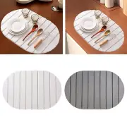 Dish Drying Mat Fast Drying Insulated Bar Mat for Home Countertop Utensils