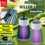 Grey Green LED Mosquito Killer Lamp Insect Catcher Fly Bug Zapper Trap UV