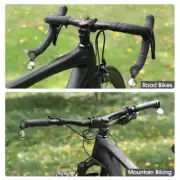 Bicycle 1PC Rear View Convex Mirror Handlebar Drop Bar Mount Acrylic Lens Back S