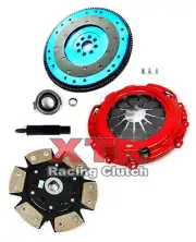 XTR STAGE 3 CLUTCH KIT+ ALUMINUM FLYWHEEL ACURA RSX HONDA CIVIC Si K20A2 K20A3 (for: Honda)