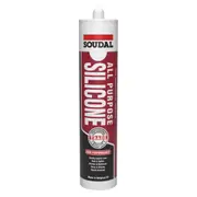 Soudal 300mL All Purpose Silicone - Titanium / Surfmist
