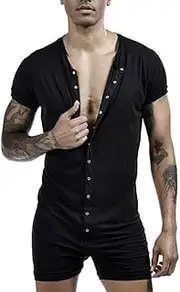[ZSQBQ] Men Sexy Wrestling Singlet Boxer Briefs Workout Bodybuilding Underwear Comfortable Breathable Leotard Jumpsuit