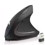 2.4GHz Wireless USB Mouse Ergonomic Vertical 1600DPI Optical Mouse Rechargeable
