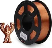Silk Copper PLA+ 3D Printer Filament 1.75mm 1KG Spool 3D Printing Filament Compatible Most FDM Printers