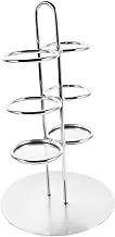 Food Clip Rack Spoons Utensil Rack Cooking Utensils Holder Kitchen Accessories Kitchen Spoon Holder Stainless Steel Hanging Organizer Stainless Steel Silver