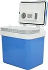 CCobuy 12V Mini Fridge Electric Cooler Warmer 24L Portable Car Fridge Travel Cam
