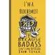 I’’m a Biochemist Badass: Lined Journal, 100 Pages, 6 x 9, Blank Journal To Write In, Gift for Co-Workers, Colleagues, Boss, Friends or Family G
