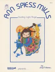 Ann Spiess Mills Guiding Light Angel Counted Cross Stitch Pattern