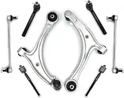 8Pcs Front Lower Control Arm Sway Bar Link Tie Rod Suspension Compatible With HONDA ODYSSEY 2005 2006 2007 2008-2010 1350SGJA01