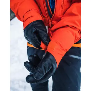 【Norrona 老人頭 挪威】Gore-Tex 防水手套 登山手套 保暖手套 高貴黑 (1614-19-7718)