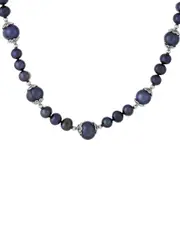 Splendid Pearls Silver 6-9mm Pearl Pendant Necklace