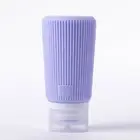 90ML Silicone Silicone Refillable Bottles Squeeze Shampoo Sub-Bottling Travel