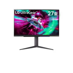 LG 樂金 27GR93U-B 電競螢幕 27型 顯示器 4K 144Hz 1ms IPS 易飛電腦