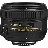 在飛比找蝦皮購物優惠-【二手公司貨】Nikon 50mm F1.4G(已過保)