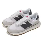 NEW BALANCE 休閒鞋 237 男鞋 女鞋 白 灰 拼接 復古 運動鞋 NB 紐巴倫 MS237CT-D