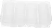ARTIBETTER 1 Set Coin Storage Box Plastic Coin Holder for Organizing Up