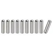 5x18mm Dowel Pins, 10pcs Round Head Flat Chamfered End Dowel Pin